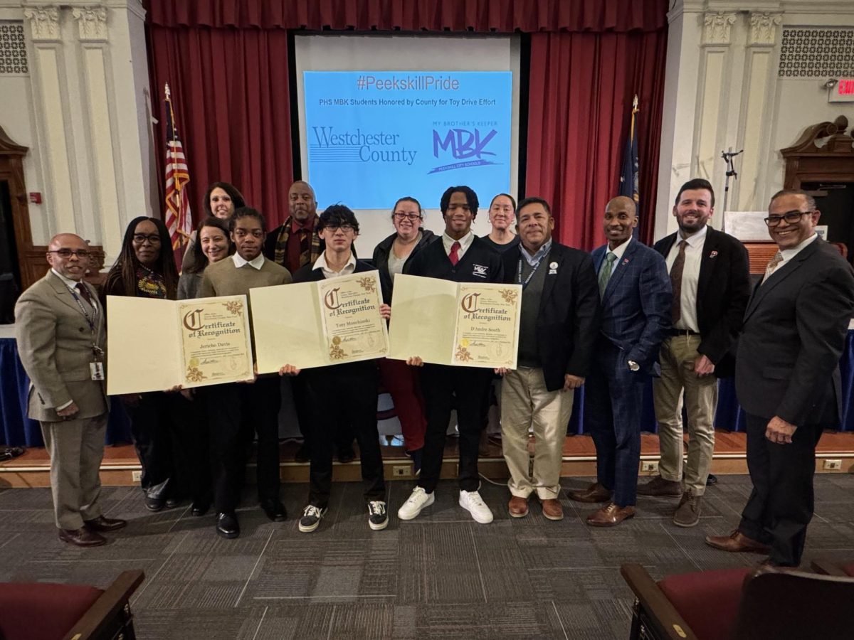 PHS MBK Students Honored at Board Meeting